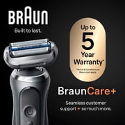 Braun Electric Razor for Men Series 7, Electric Shaver, 360ContourFlex, with Precision Trimmer, Travel Case, S7 7120s