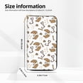 thumbnail image 2 of Leather Thin Slim Wallets for Women Men - Dalmatian Dog Cartoon Clutch Card Wallet for Women Men with Zipper, 2 of 7