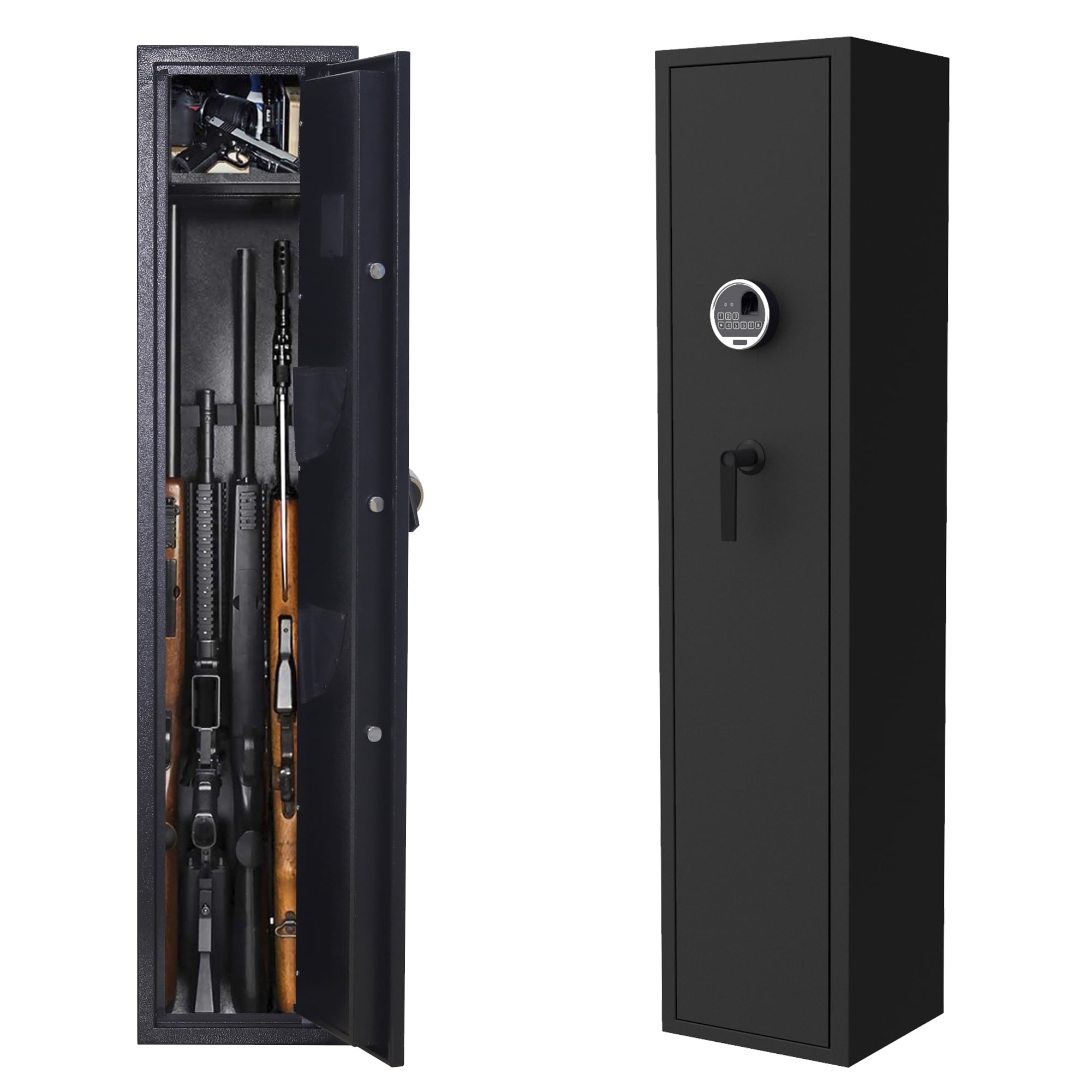 Details about   Rifle Safe Long Gun Safe Quick Access Metal Rifle Gun Security Cabinet USA 