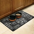 thumbnail image 2 of Tapis pour Nourriture pour Chien, Tapis pour Nourriture et Eau pour Chien, Tapis Bol pour Chat et Chien, Tapis d'Alimentation Antidérapant Réutilisable pour Chat avec Café, 17 Po X 30 Po, 2 of 6