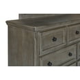 thumbnail image 5 of New Classic Furniture Allegra Contemporary Solid Wood Youth Dresser in Pewter, 5 of 5