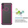 thumbnail image 4 of Case for Motorola Moto G Power 2020, Case for Moto G Power 6.4", Njjex Shock Absorbing Dual Layer Silicone & Plastic Bumper Rugged Grip Hard Protective Cases Cover for Moto G Power (2020) -Rose, 4 of 4