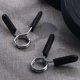 thumbnail image 3 of Barbell Clamp Barbell Clamp Spring Clamp Collar For Barbell Spring Lock Collar Weightlifting Strength Training Fitness (black) (4pcs), 3 of 5