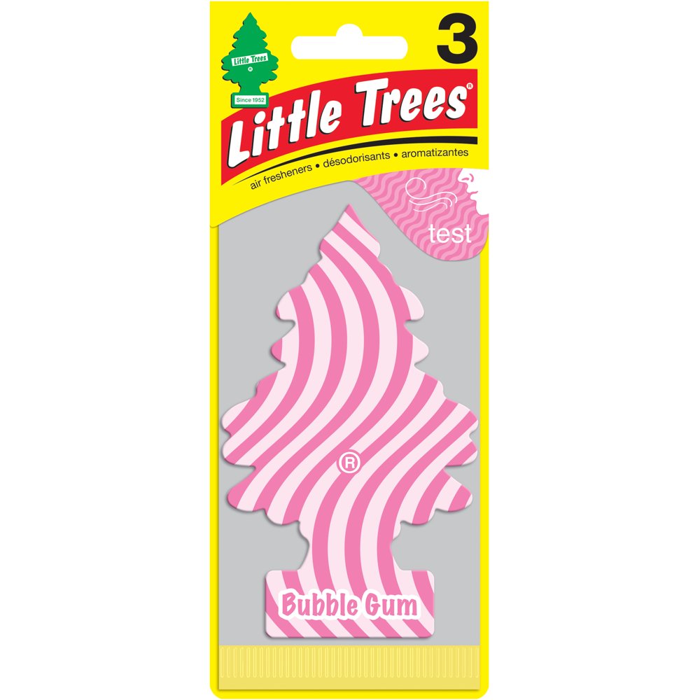 LITTLE TREES air freshener Bubble Gum 3Pack