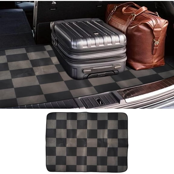 Car Trunk Cargo Liner, 38"×29" Scratch‑Resistant Washable Trunk Protector Mat, Vehicle Interior Accessory for SUVs, Trucks