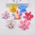 thumbnail image 4 of Artificial Flower Head for Crafts Mini Silk Orchid Wedding Home Decoration Orchis Cymbidium Plants Party Birthday Decor, 4 of 7
