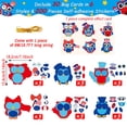 thumbnail image 2 of Kits de manualidades Qyeahkj para niños con forma de búho del 4 de julio, con 30 tarjetas, 2 of 7