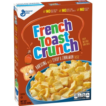 (2 Pack) French Toast Crunch Cereal, 11.6 oz (The Best French Toast Batter)