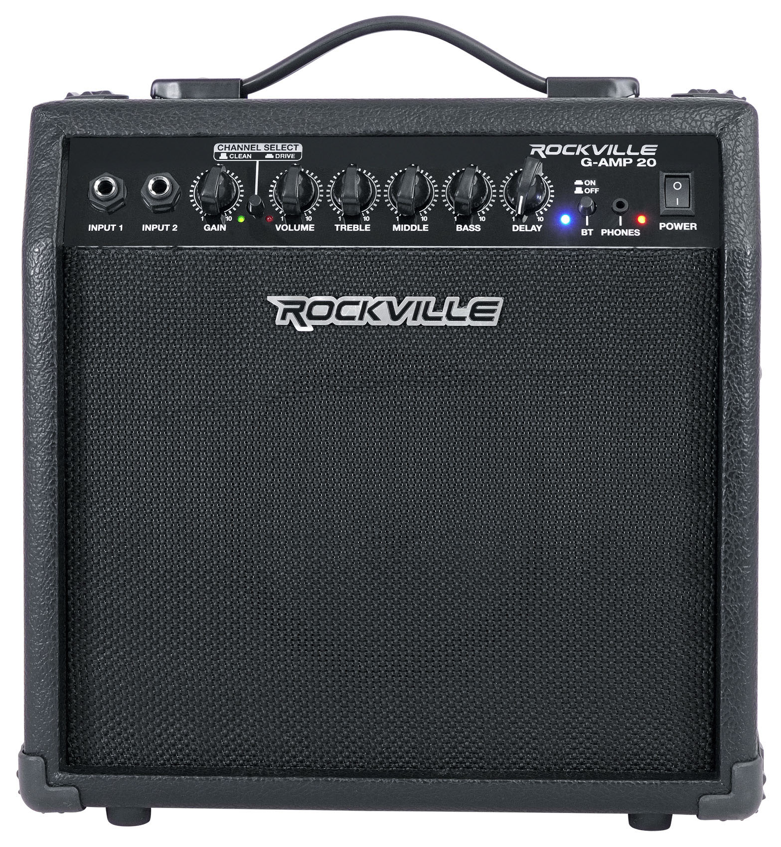 Rockville G-AMP 20 Watt Guitar Amplifier with Bluetooth photo 5