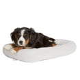thumbnail image 3 of Sherpa Crate Dog Beds Soft Plush Comfortable Bolster Sides (Small,Lavender), 3 of 5