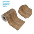 thumbnail image 3 of Unique Bargains Ruban de Réparation Grain de Bois 4.7"X33 Pieds, Ruban de Réparation Texturé Réaliste Auto-Adhésif, Bégonia, 3 of 7