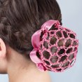 thumbnail image 3 of SHISUYAN 5 Pcs Filets Élastiques pour Fille Danseuse Snoods Chignon Coupe de Cheveux, 3 of 8