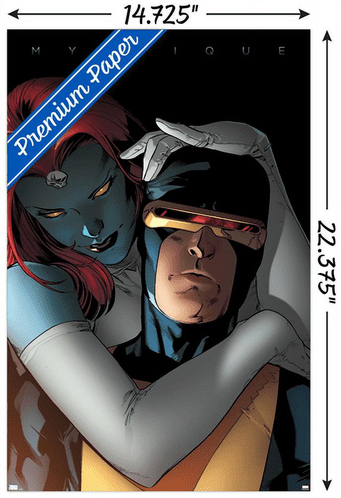Marvel Comics - Mystique Cyclops - Close-Up Wall Poster, 14.725" x 22.375"