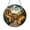 Stained Glass 5.9 Inch, variant on Old Town Lantern Street Stained Glass Suncatcher Window Hanging Decor, Traditional Architecture Scenic Art Glass Window Ornament, Round Decorative Glass Panel Street Landscape Window Decoration Gift
