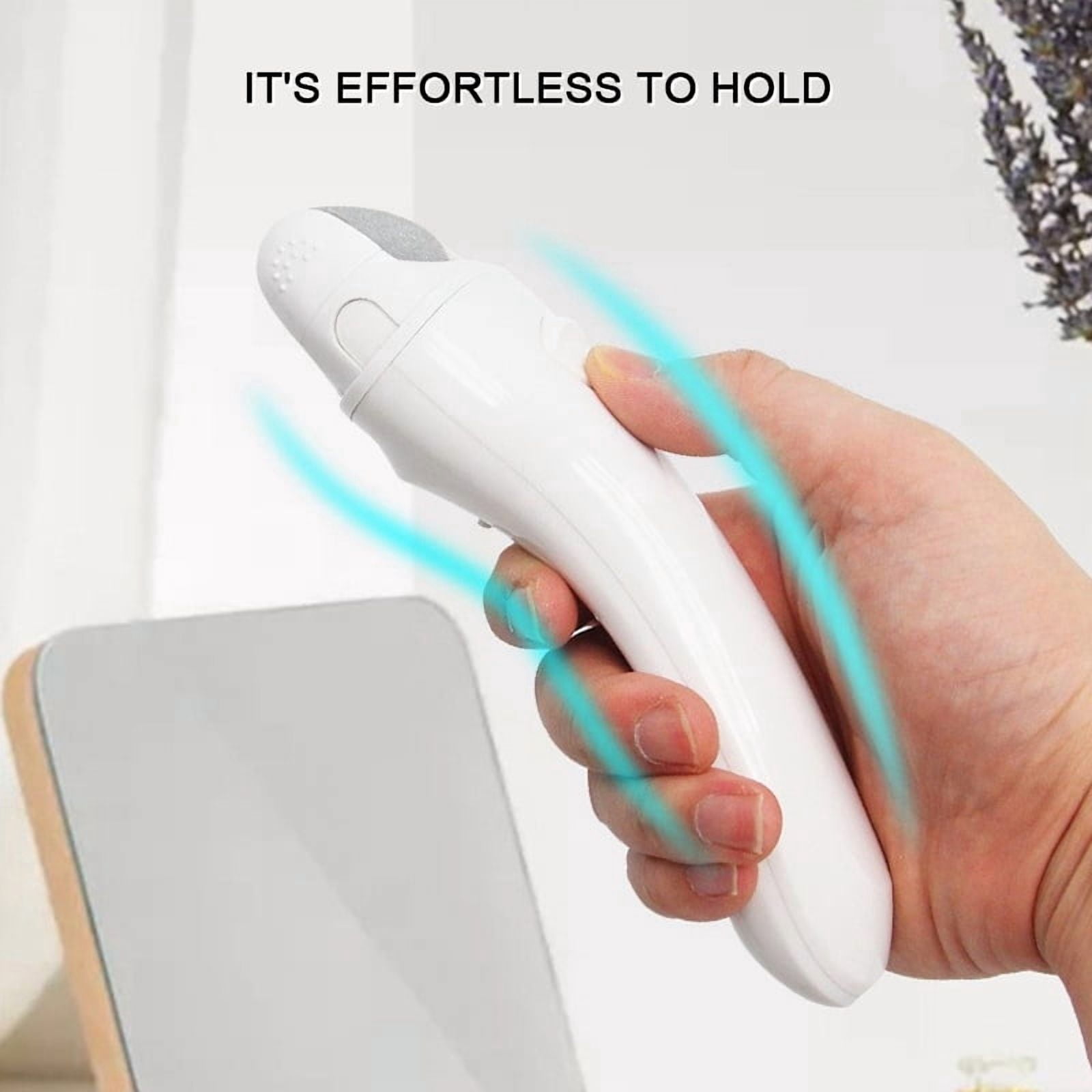 YA YATECH Electric Foot Callus Remover, High Speed Pedicure Tool with 3 Interchangeable Rollers for dead skin cracked heels