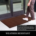 thumbnail image 2 of A1HC New Durable and Versatile Polypropylene Rubber Door Mat All Weather Inside Outside Door Mat Easy to Maintain for Entrance Back Doors, Patio, Garage 36" x 60", 2 of 7