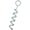 Silver*1, variant on Dog Tie Out Stake, Ground Anchors Heavy Duty, 11.8 Inch Spiral Screw Steel, Backyard Yard Pet Leash Runner Cable Anchor 1Pc, LLLDMXY
