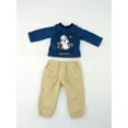 thumbnail image 2 of Bulldogs Football Pant Set For 18 Inch Dolls, 2 of 2