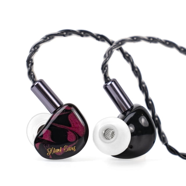 Monitor intraural Linsoul Kiwi Ears Cadenza 10 mm rojo berilio