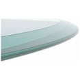 thumbnail image 6 of 36" Round Tempered Clear Glass Table Top, 2/5" Thick, Beveled Polished Edge, 6 of 9