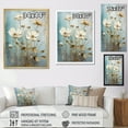 thumbnail image 4 of Designart "Refined Beige Buttercup Field III" Buttercups Floater Framed Canvas Art Print, 4 of 5