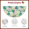 thumbnail image 3 of Sikiie Lotus Flower1 Christmas Tree Skirt, Christmas Tree Decorations, Christmas Decor, Tree Mat Decoration(30-48IN)-36", 3 of 6