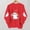 A40 Red, variant on Halloween Shirts for Women Cute Spooky Ghost Print Pullover Sweatshirts Long Sleeve Crewneck Fall Clothes Tops Casual Comfortable Festive Fall Sweaters