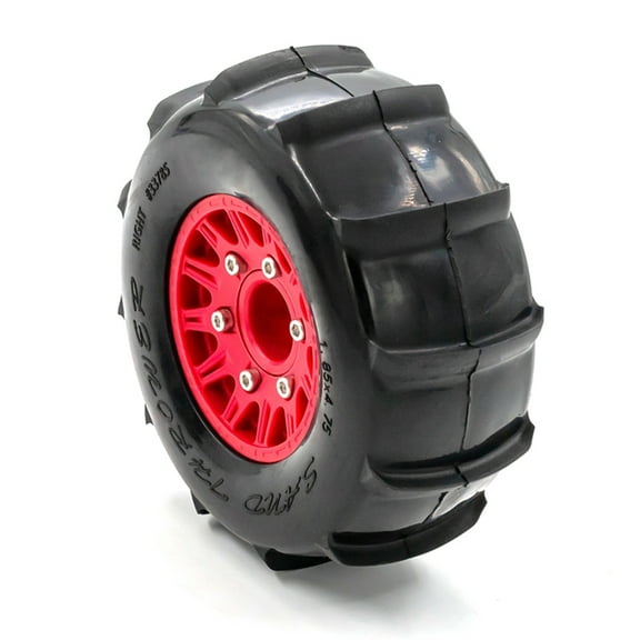 Paddle RC Wheel Tires RC Car Tires 4pcs Replacement For 1/10 Short-Course Truck 727 Slash K1 RC Car