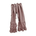 thumbnail image 2 of ICQOVD Women Pants Clearance Women Plus Size Cotton Linen Casual Ruffled Loose Pocket Pants Rollbacks Pink, 2 of 9