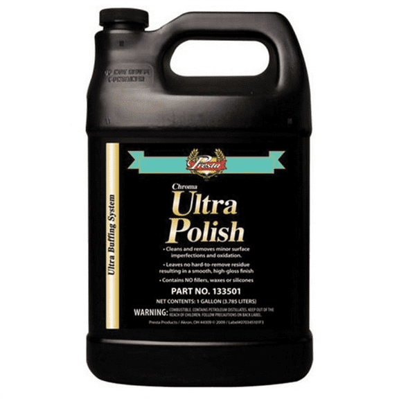 Presta Chroma 133501 Ultra Polish, 1 gal Can, Green