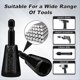 thumbnail image 4 of 4 Herramientas para Retorcer Cables de Taladro, Retorcedor de Tuercas de Cable Compatible con Calibres de 8 A 24 AWG y de 2 A 7, para Taladro Eléctrico., 4 of 5