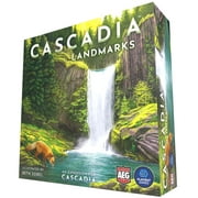 AEG: Cascadia Landmarks - Expansion, Puzzle & Tile Placement Board Game, Animal & Nature Themed, Alderac Entertainment Group, Flatout Games, Ages 10+, 1-6 Players, 30-45 Min