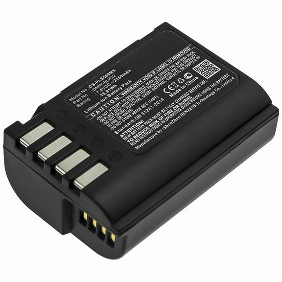 Replacement Battery for Panasonic Lumix DC-S5,Lumix DC-S5K,Lumix G9,Lumix GH5,Lumix GH5S,DMW-BLK22,DMW-BLK22GK,7.4V/2150mAh