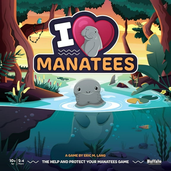 Buffalo Games I Heart Manatees