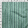 thumbnail image 4 of oneOone Cotton Poplin Teal Green Fabric Asian Block Sewing Craft Projects Fabric Prints By Yard 42 Inch Wide, 4 of 4