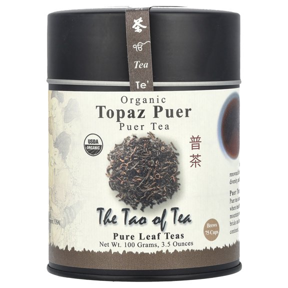 The Tao of Tea Topaz Puer Loose Leaf Tin 3.5 oz.