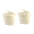 thumbnail image 4 of 2 fundas de gamuza para zapatos de stripper de pole dance, antiarañazos y antideslizantes. Albaricoque XXL, 4 of 8