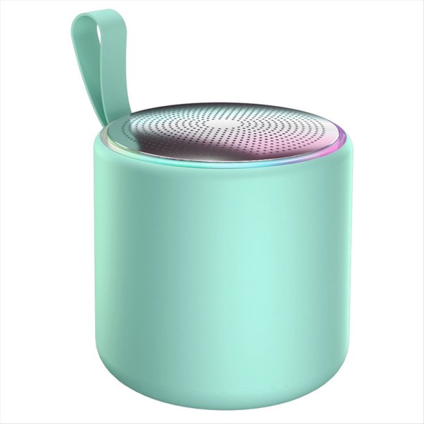 Altavoz Bluetooth Modelo Mini - Altavoz Portátil de Escritorio con Graves Mejorados, Sonido de Alta Fidelidad y Diseño Elegante en Color Azul.
