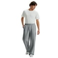 thumbnail image 2 of FEDTOSING Baggy Sweatpants Men Wide Leg Comfy Lounge Pants Loose Fit Elastic Waist Casual Track Pant, 2 of 7
