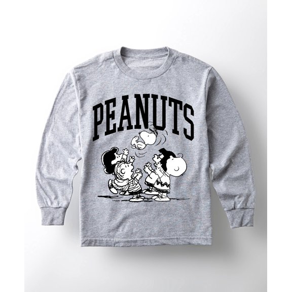 Peanuts - Collegiate Art - Toddler And Youth Long Sleeve Graphic T-Shirt