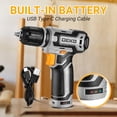 thumbnail image 4 of Taladro inalámbrico DEKO PRO, batería de 12 V con accesorios, 4 of 7