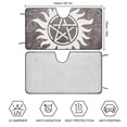 thumbnail image 2 of Supernatural Car Window Sun Shade Visor, Car Sunshade Front, Windshield Visor Shield Cover Foldable Reflector for Car Truck SUV 55"x30", 2 of 8