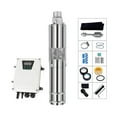thumbnail image 3 of DC Solar Submersible Deep Tube Well Water Pump Kits MPPT Controller Diy Mini Solar Panel, 3 of 5