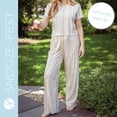 thumbnail image 5 of Hello Mello Snooze Fest Lounge Pajama Pants Soft Sleepwear Bottoms, Snooze Fest (Women's), 5 of 8