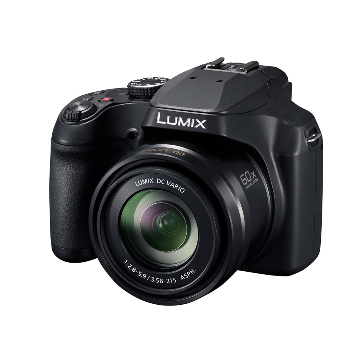 Panasonic LUMIX FZ80D 18.1MP Point & Shoot Digital Camera, Bundle with Ultra 32GB Memory Card and Alpine 120 Shoulder Bag