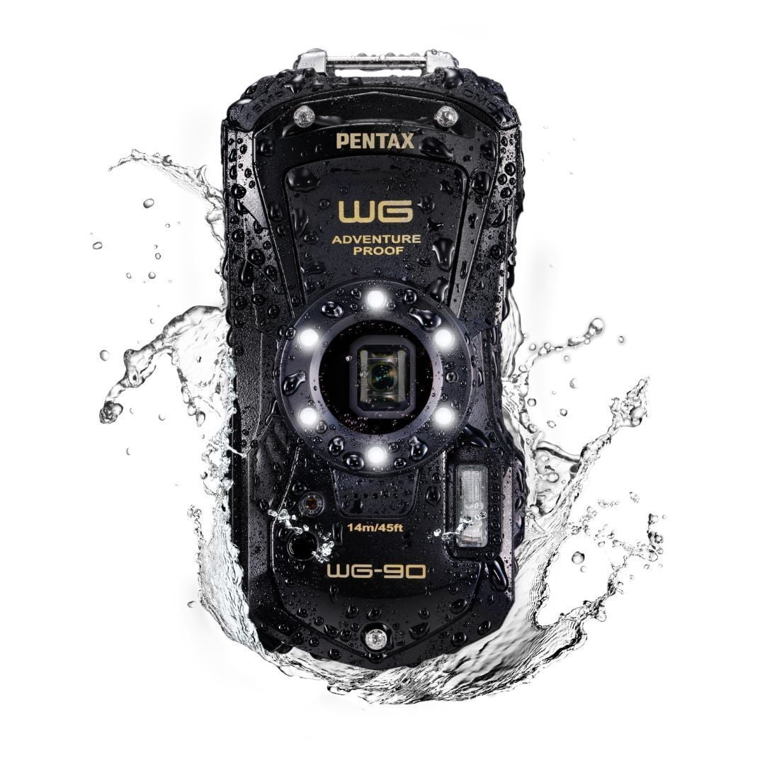 Pentax WG-90 Waterproof Digital Camera, Shockproof Pentax WG-90 Waterproof Digital Camera, Shockproof
