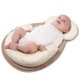 thumbnail image 1 of Almohada para la cabeza antiexcéntrica correctora de la cabeza del bebé, almohada de posicionamiento de leche antidesbordamiento (beige), 1 of 4