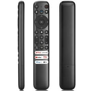 Replacement for TCL Google TV Remote Control, RC813 Compatible with TCL QM8/QM7/S5/S4/S3/Q7/Q6/Q5 4K UHD HDR LED QLED QD-MiniLED Full-HD Smart TVs