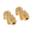 thumbnail image 4 of Tachiuwa 10x2Pcs Gold Plated Copper Beads for DIY Jewelry Bracelet Making Crafts, 4 of 10