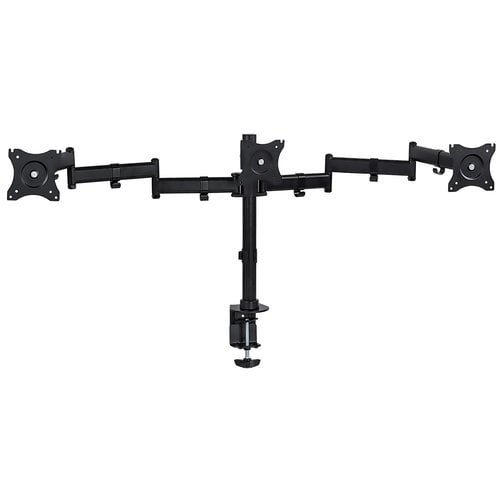 Mount It Triple Monitor Stand Universal 3 Screen Desk Mount It Triple Monitor Stand Universal